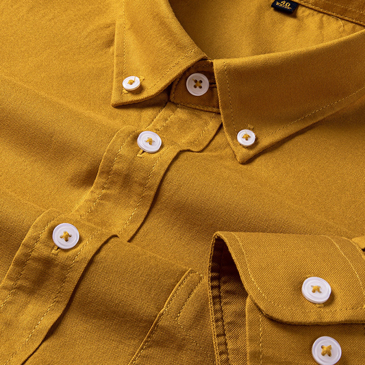 Brandy Punch Executive Cotton Long Sleeve Oxford Shirt