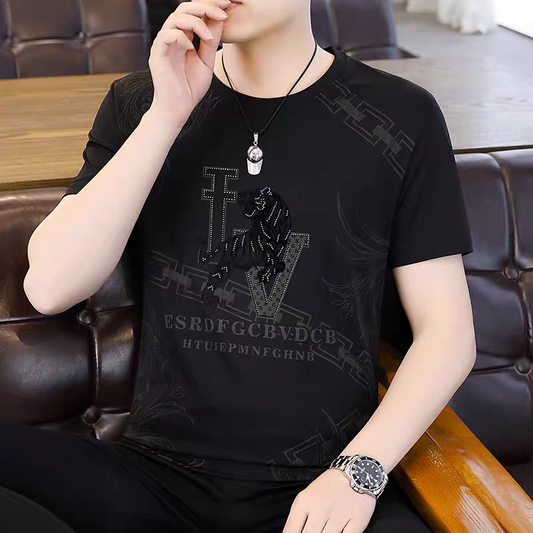 Savage Crest Monogram Tiger T-Shirt