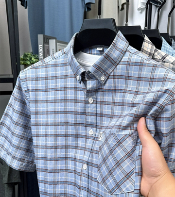 Summit Stripe Grid Shirt