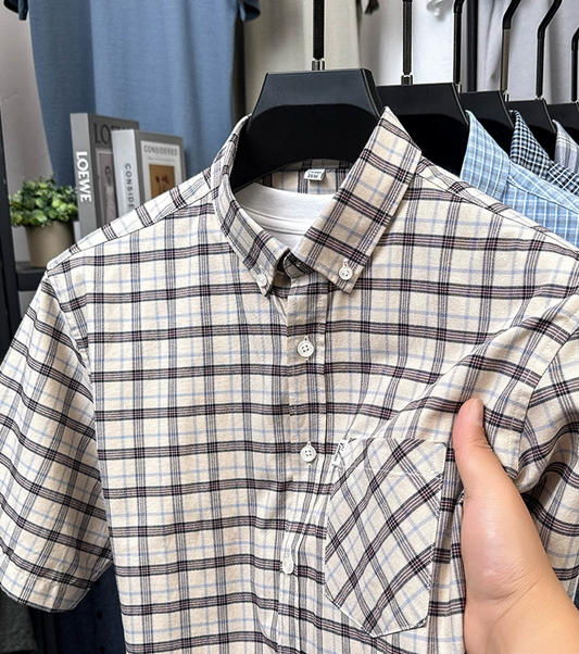 Summit Stripe Grid Shirt