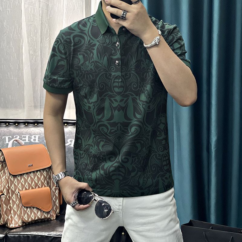 Motif Polo T-Shirt