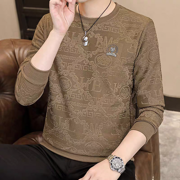 Frost Monarch Embossed Crest T-Shirt