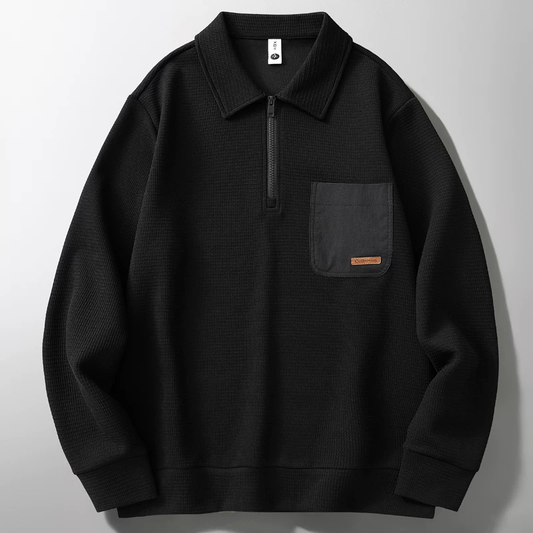 Noble Knit Quarter-Zip T-Shirt