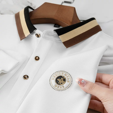 Crestline Luxe Rib Polo T-Shirt