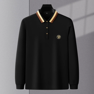 Crestline Luxe Rib Polo T-Shirt