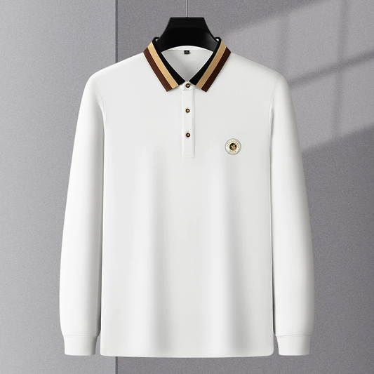 Crestline Luxe Rib Polo T-Shirt