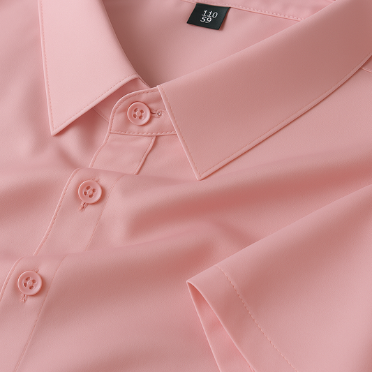 Veluxe Signature Satin Half Sleeve Shirt