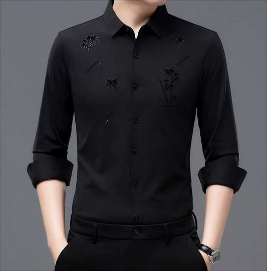 Evercrest Bamboo Emblem Shirt