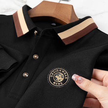 Crestline Luxe Rib Polo T-Shirt