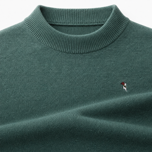 Emerald Dusk Knit Pullover