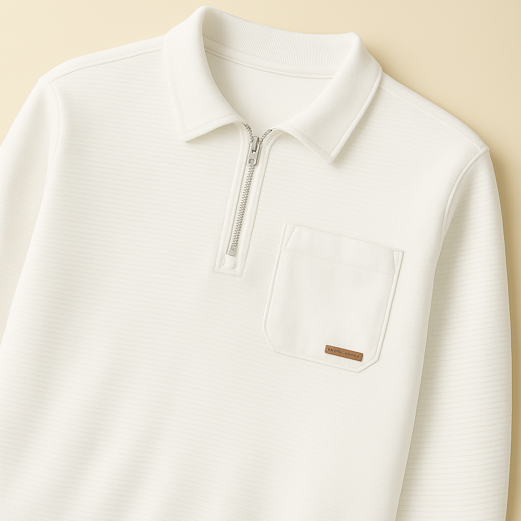 Noble Knit Quarter-Zip T-Shirt