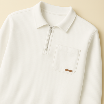 Noble Knit Quarter-Zip T-Shirt