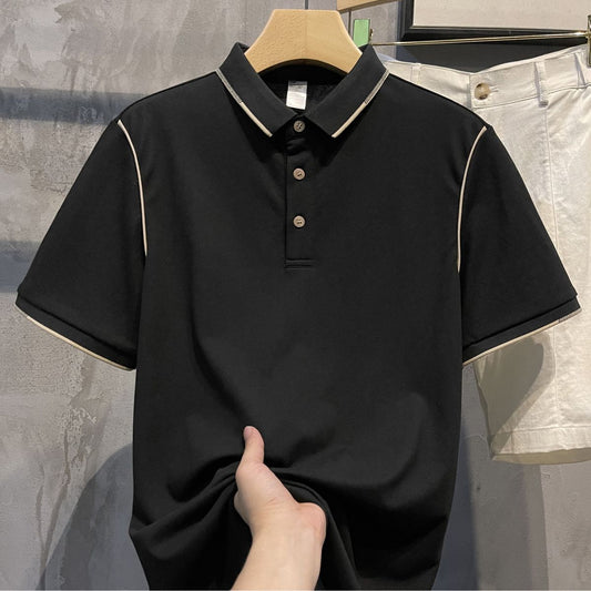 SleekCraft Dual-Tone Polo T-Shirt