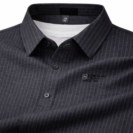 Obsidian Pinstripe Signature Formal Shirt
