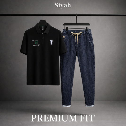 Shadowcrest Luxe Polo Set
