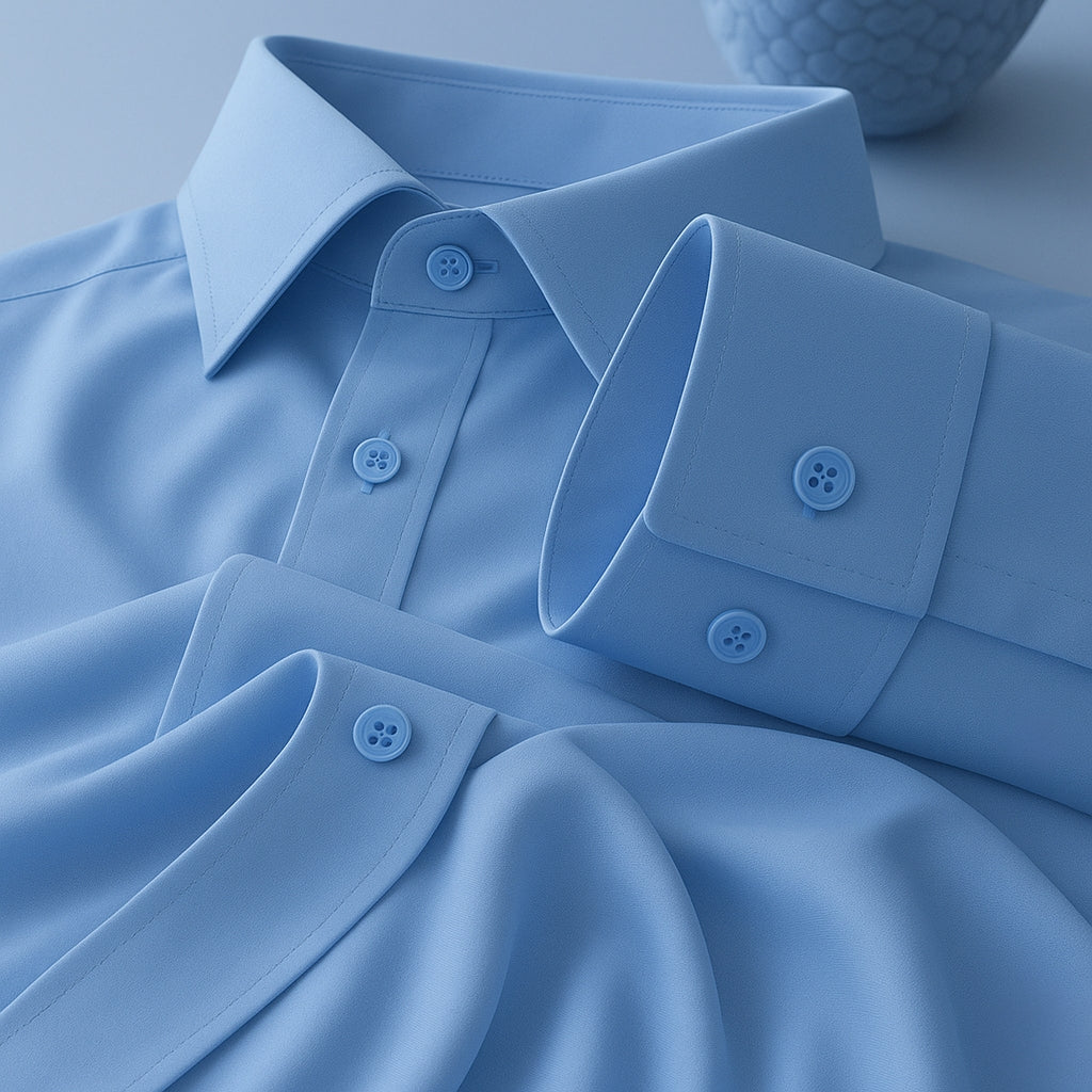 Elite Smooth Long Sleeve Satin Shirts