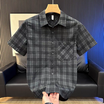 Obsidian Drift Check Shirt