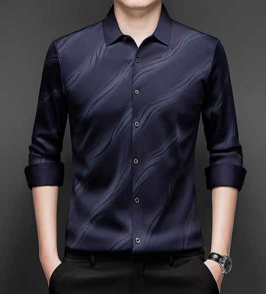 Midnight Ripple Luxe Shirt
