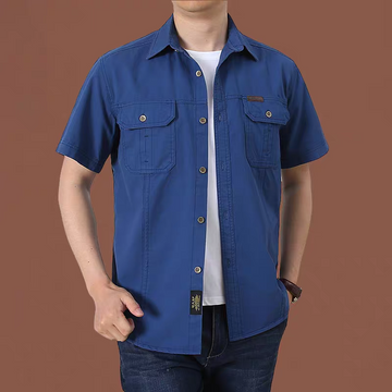 Cotton Cargo Half Sleeve Shirts
