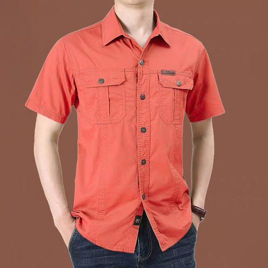 Cotton Cargo Half Sleeve Shirts