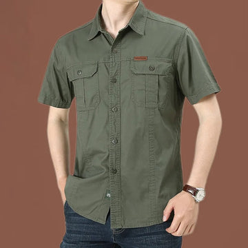 Cotton Cargo Half Sleeve Shirts
